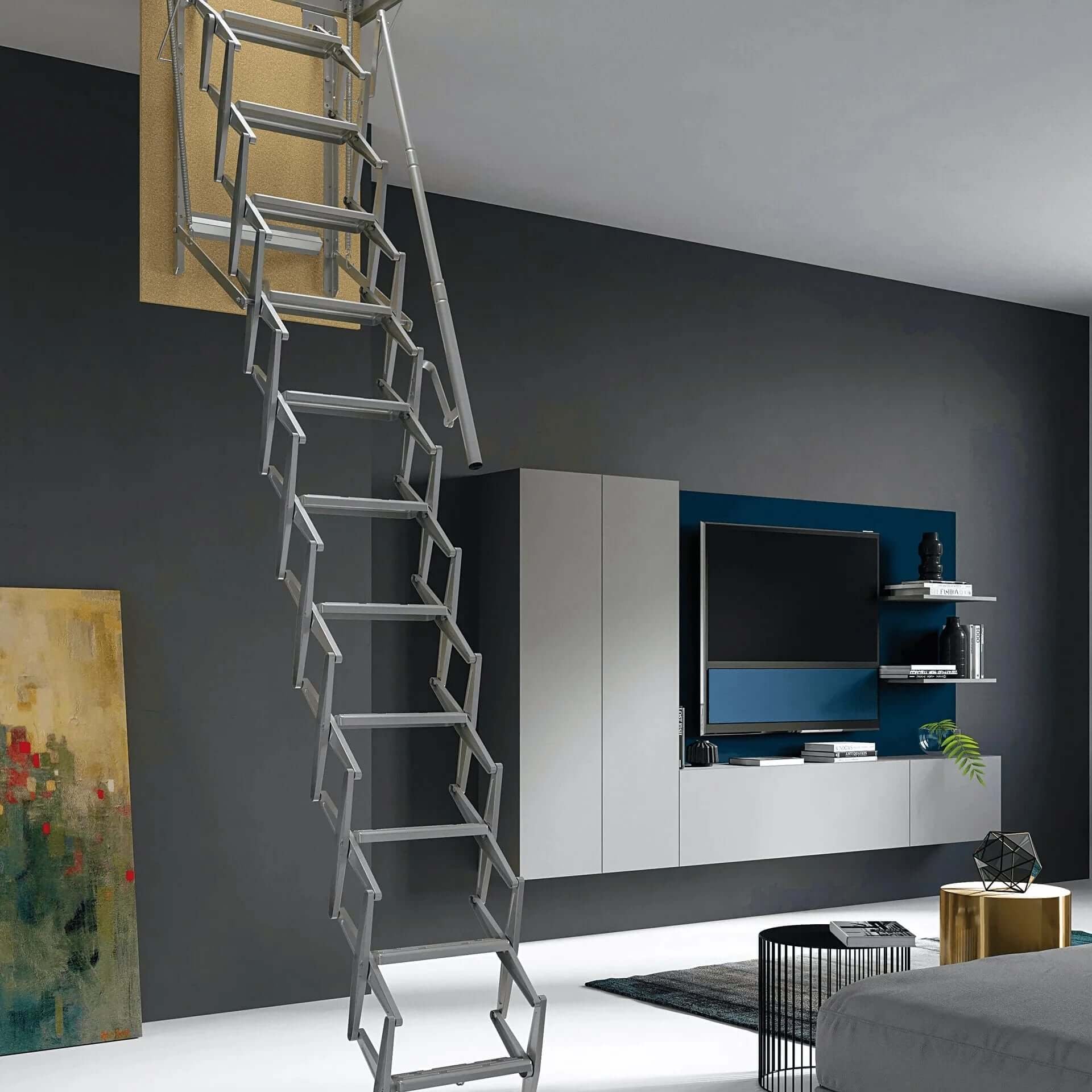 Escadas de Sotão e Terraço