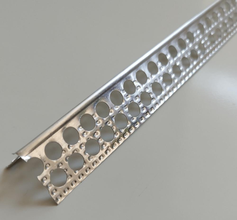 Perfil Canto Perfurado Para Gesso / Aluminio