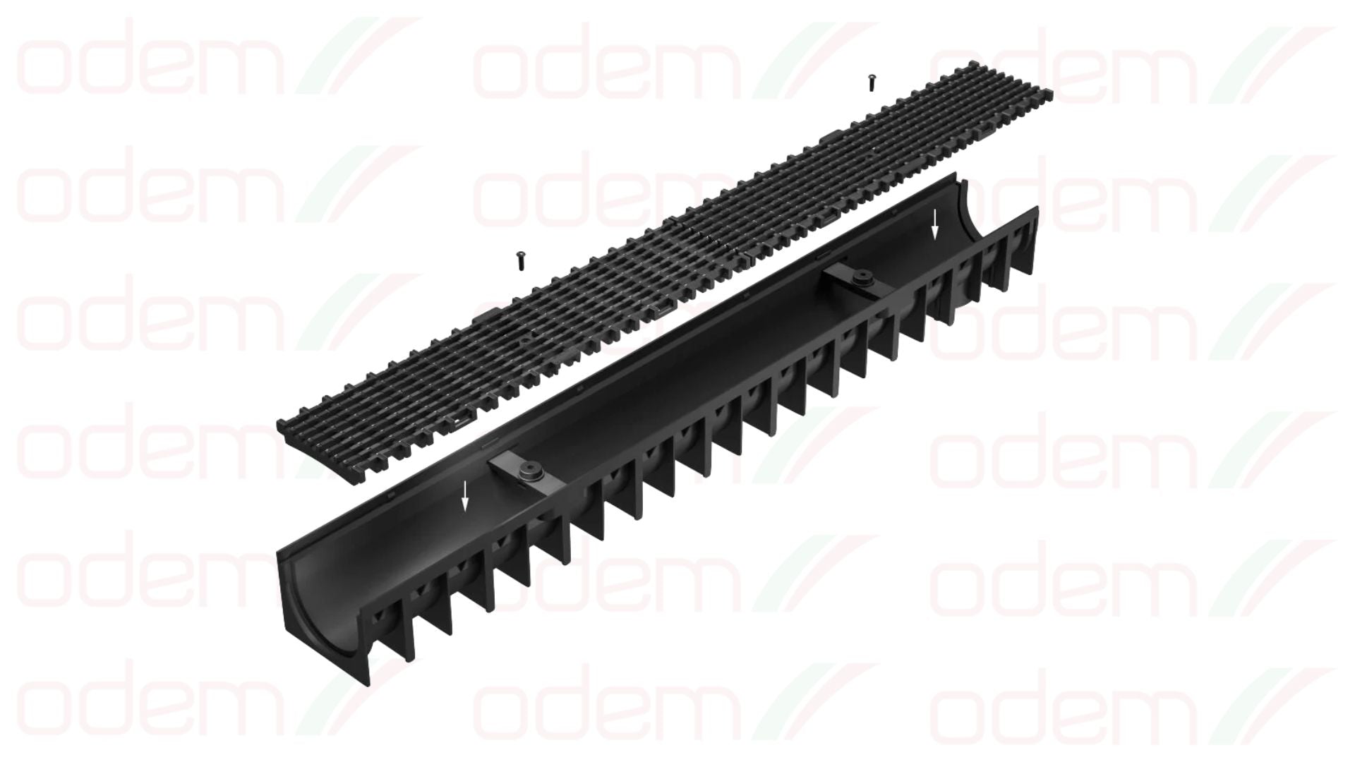 Resistente e funcional. Ideal para sistemas de drenagem e escoamento de água.