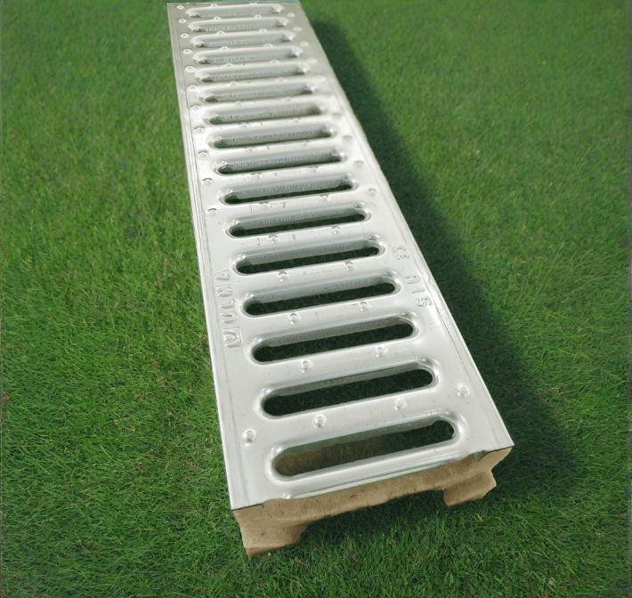 Canal em Betão Polímero Grelha Estampada h 5cm