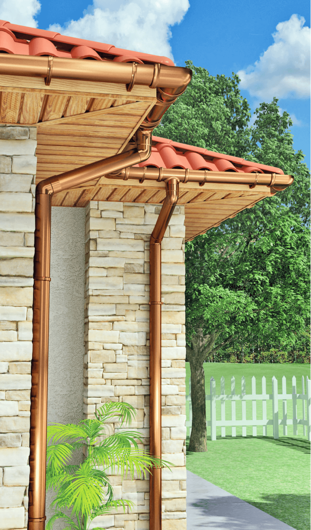 Caleira Classic 120/65 - 3m