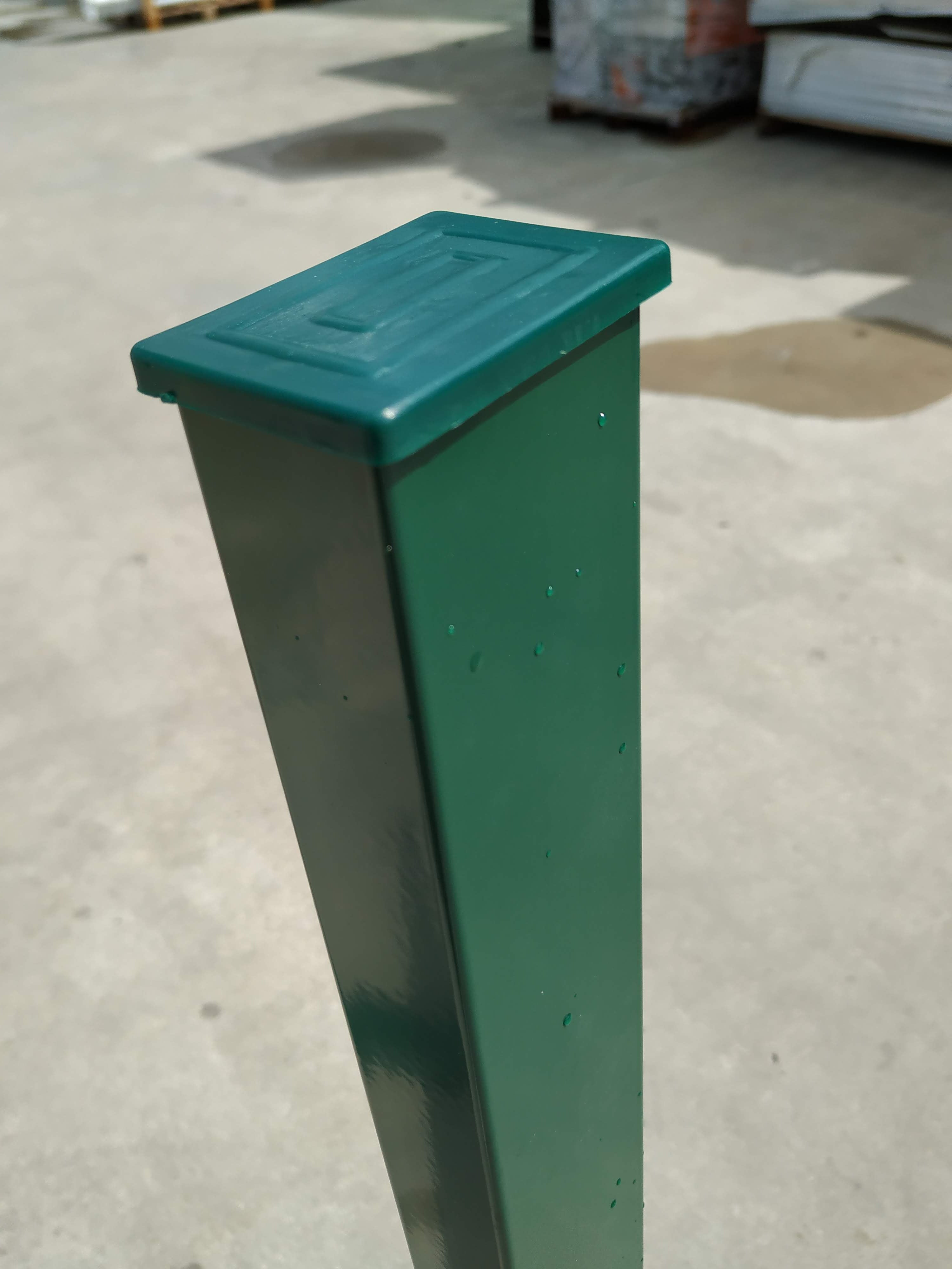 Poste Sem Base Verde RAL 6005