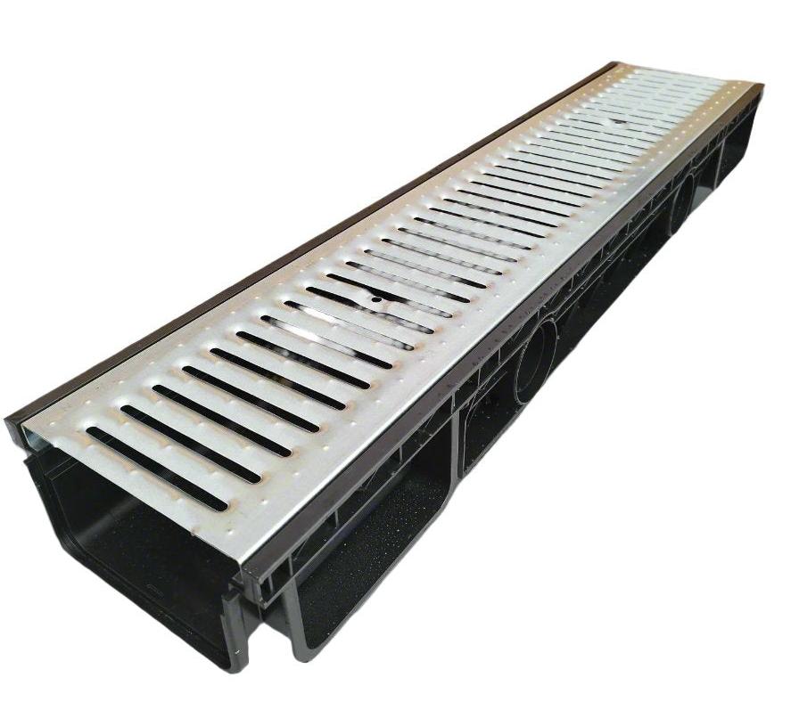 Canal TOP Grelha com Galvanizada desde Alt. 12.2 x Larg. 22.7cm