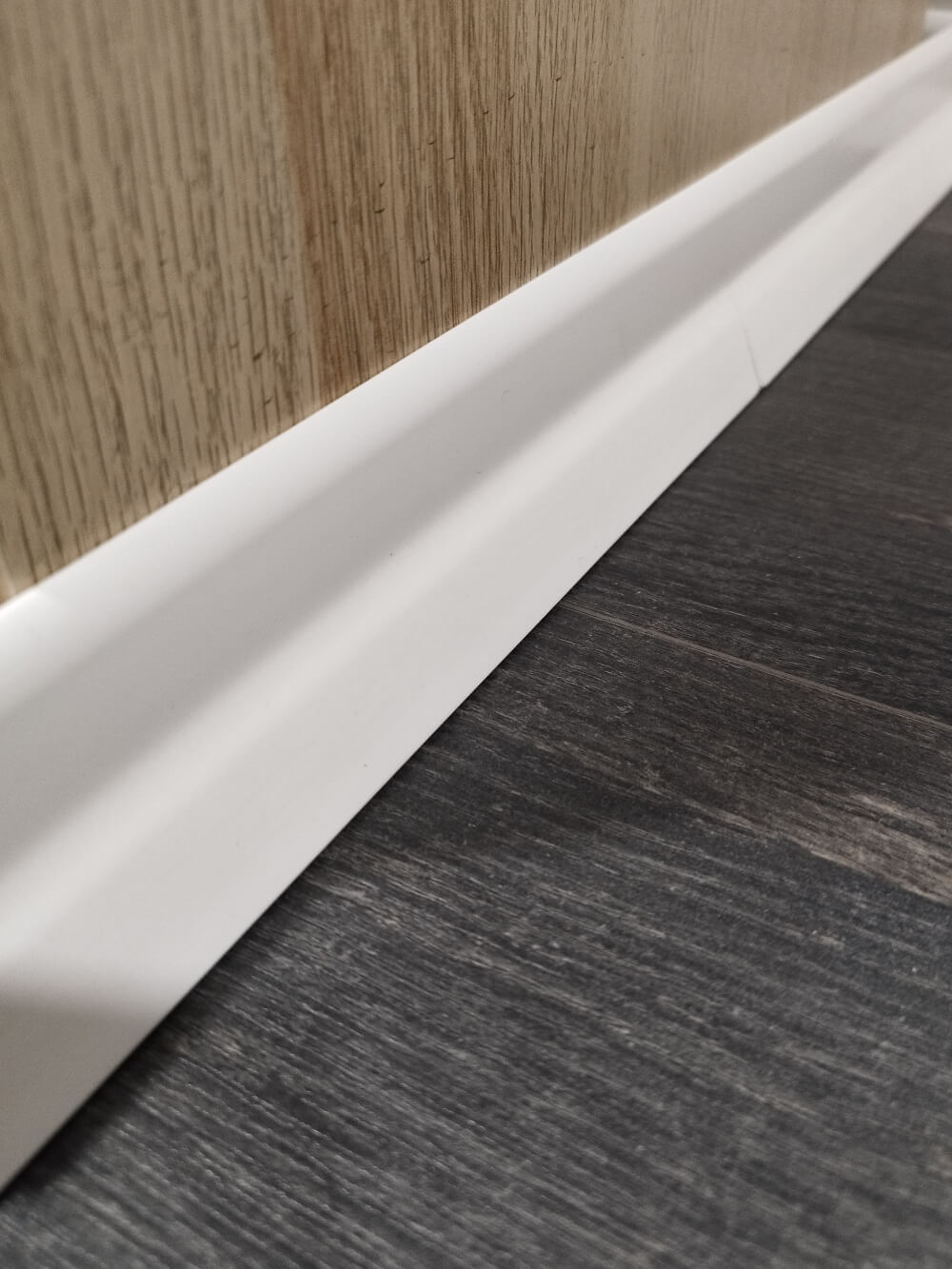 Rodapé Poliestireno HD - Slim 57mm-Caixa