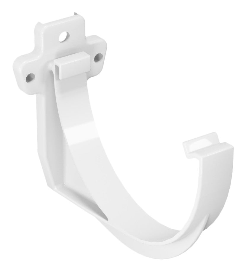 Suporte Classic para caleiras, peça robusta e durável. Indicado para instalação segura em sistemas de escoamento de água.