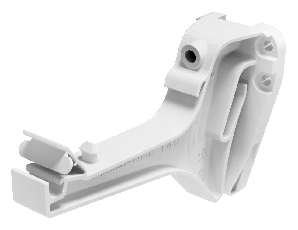 Suporte para caleira Elegance, resistente e funcional para fixação segura.