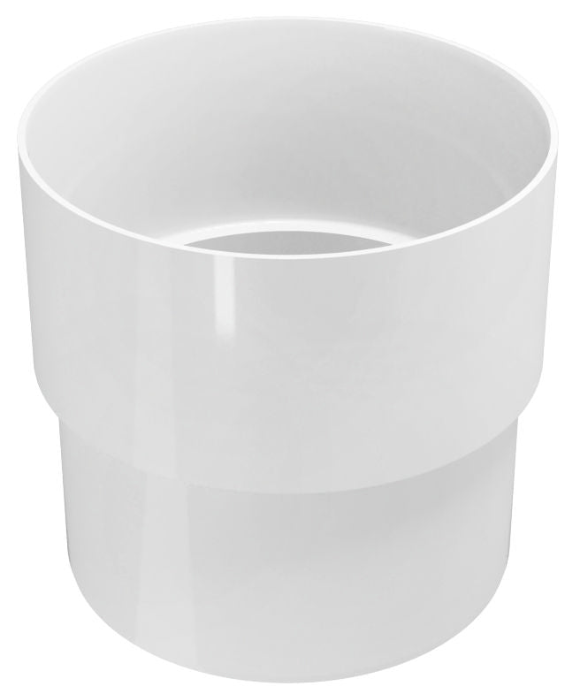 Conector de tubo Elegance para sistemas de drenagem. Permite ligação segura e eficiente de tubagens.