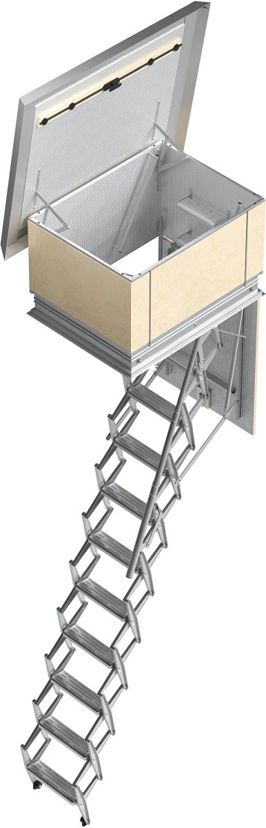 Escada para terraços SC-TERRACE, solução resistente e segura para acesso a espaços elevados.