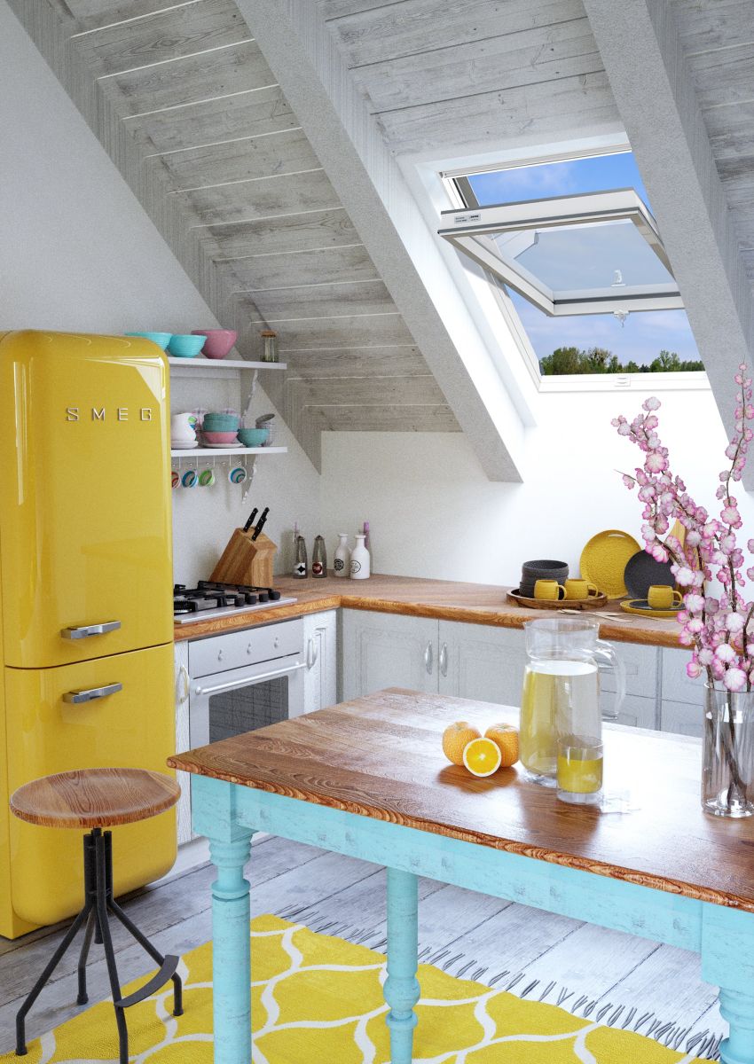 Janela de Sótão em PVC  Abertura Basculante | BGOV  Dobradiça Central