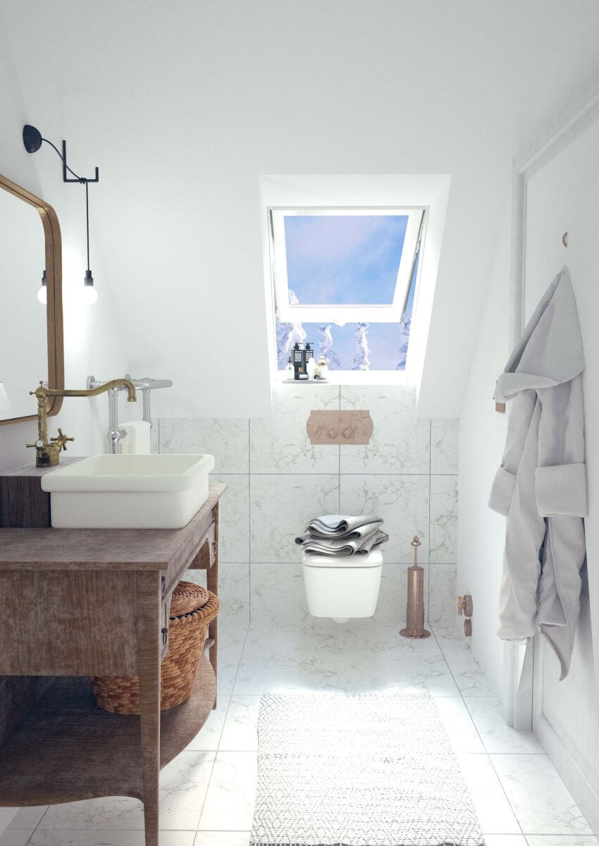 Janela de Sótão em PVC | Abertura Projetante  IGKV