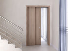 Porta resistente, design moderno e funcional para interiores e exteriores.