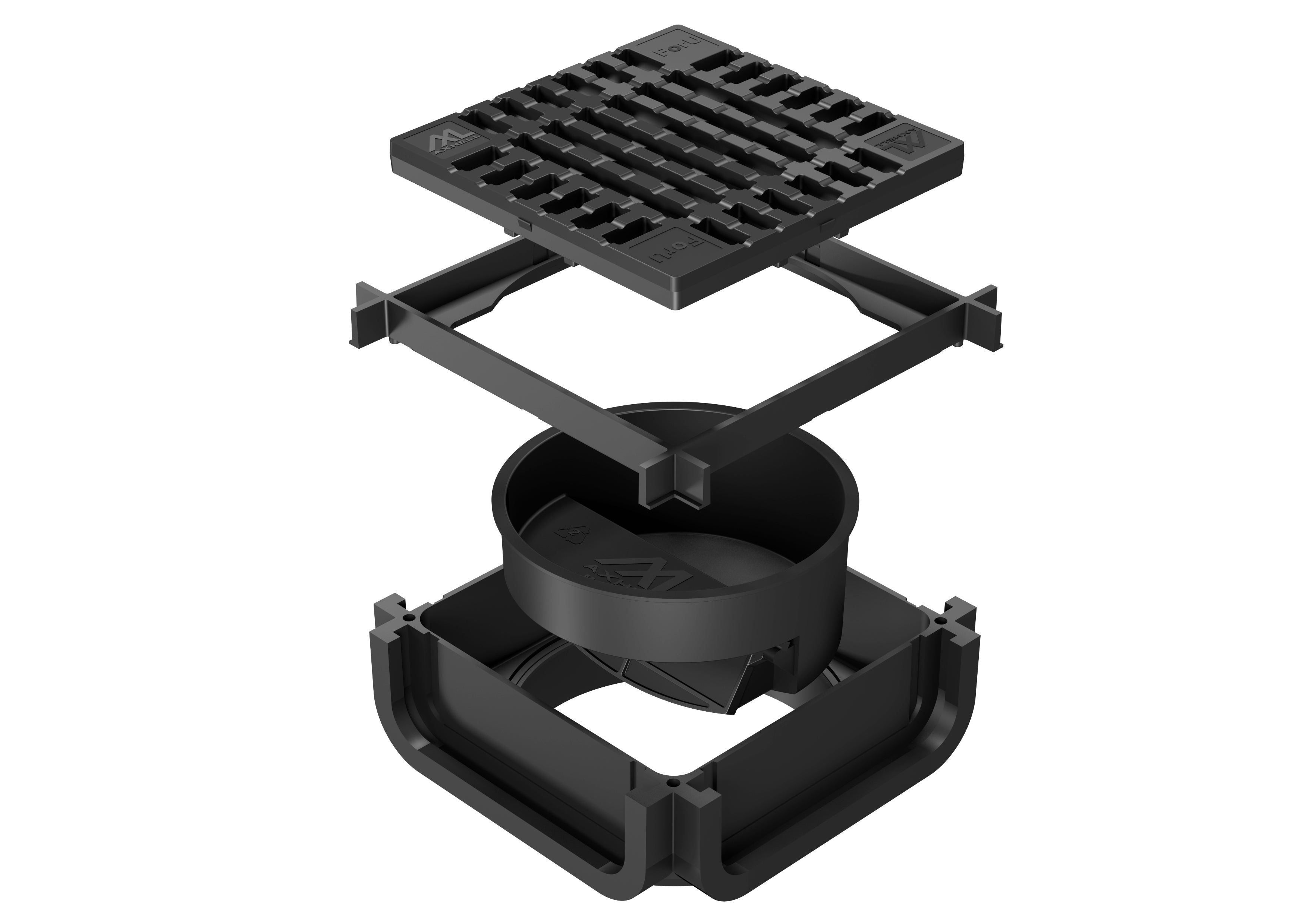 Acessórios Canal 4YOU com Grelha Plástico