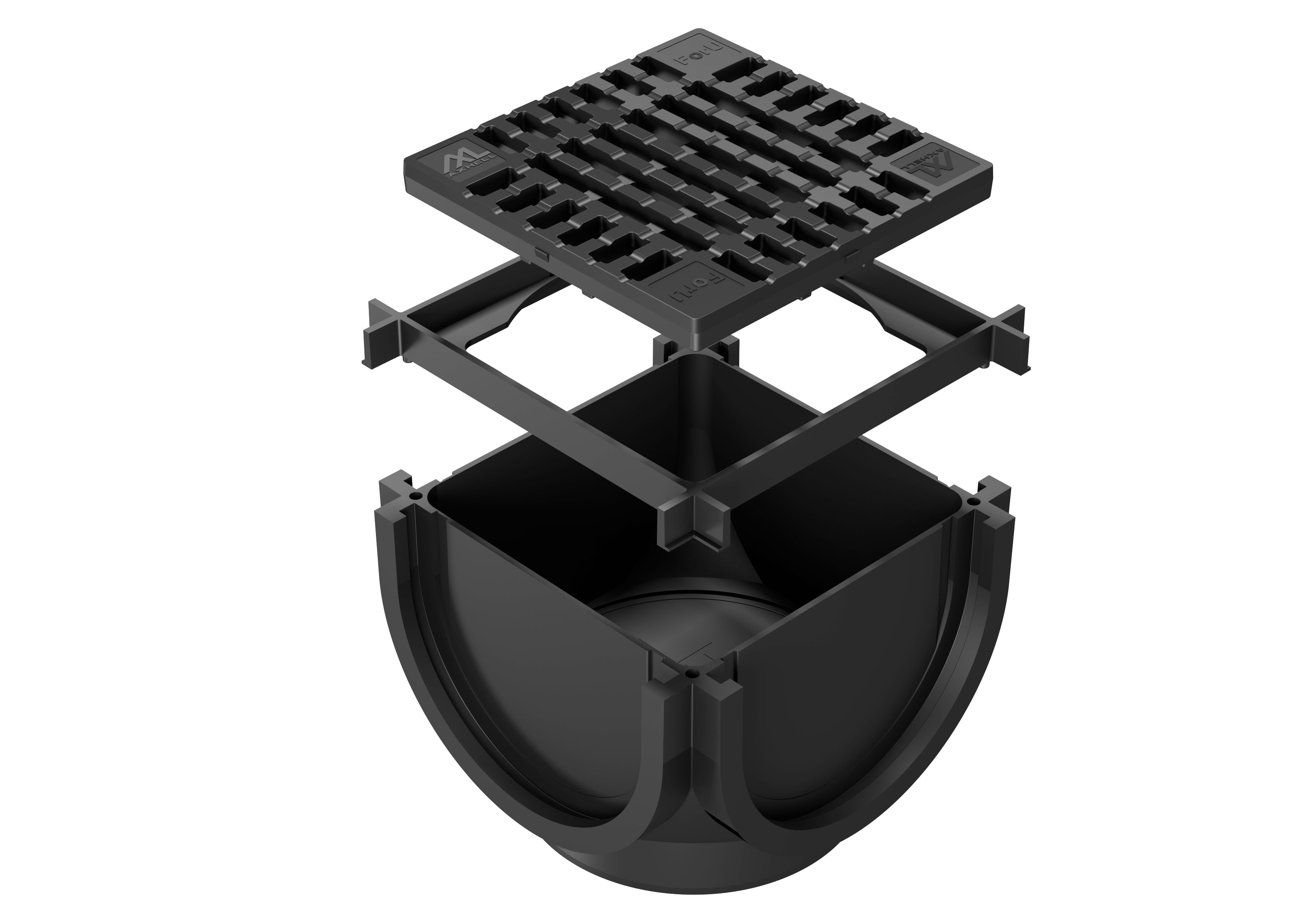 Acessórios Canal 4YOU com Grelha Plástico