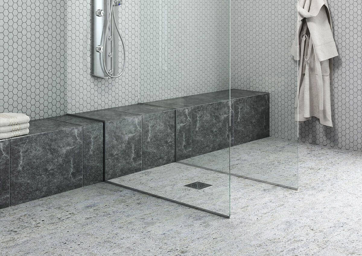 Ralo 10x10 para duche, peça resistente e eficiente para escoamento de água.