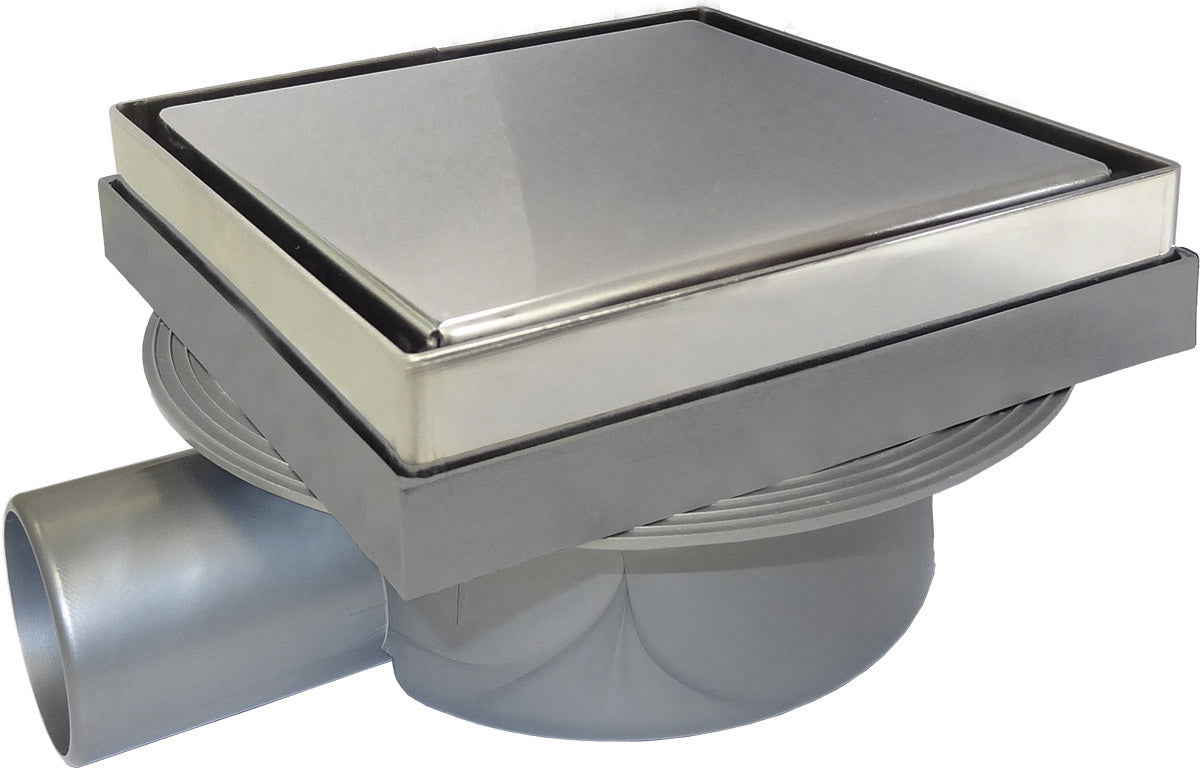 Ralo com Tampa Rebaixada Inox