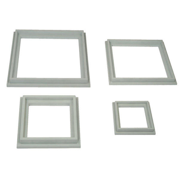 Aro Lux, peça resistente e funcional para acabamentos e proteção estrutural.