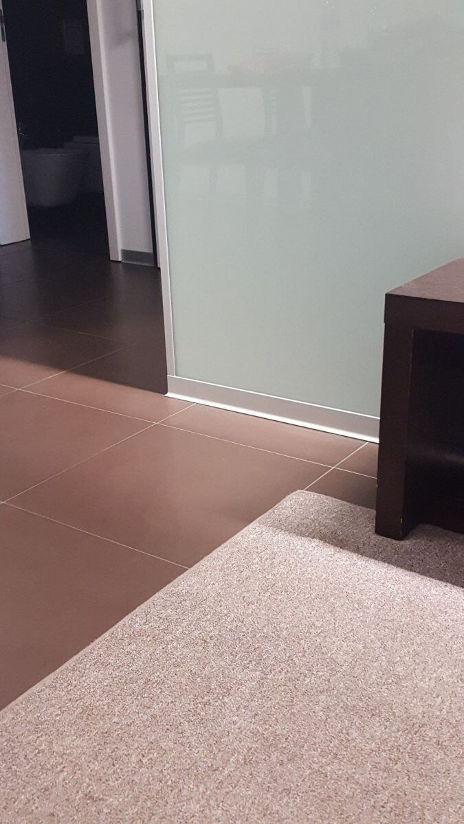 Rodapé Aluminio 80mm