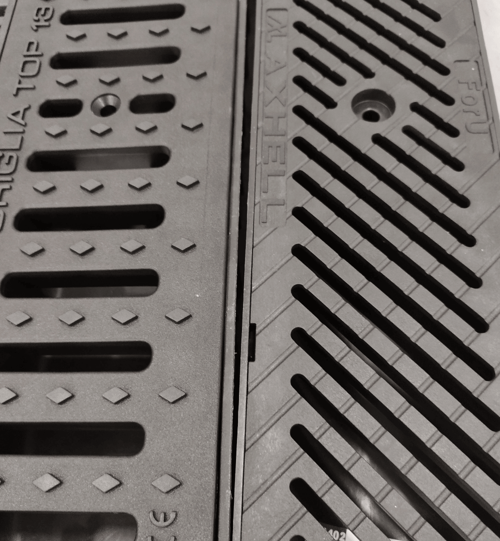 Canais PP Grelhas Poliamida