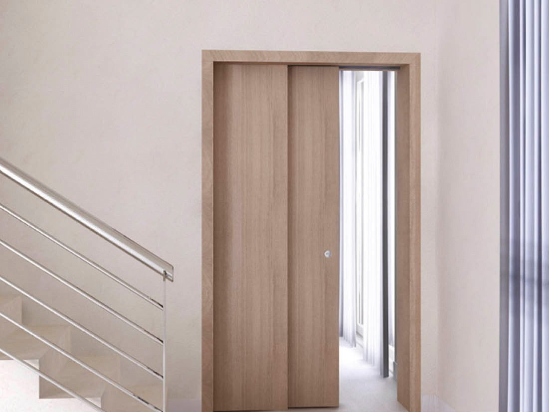 Caixilhos para Porta de Correr em Parede de Reboco