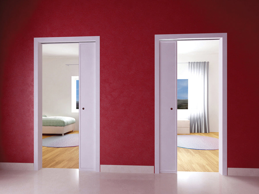 Caixilhos para Porta de Correr em Parede de Gesso