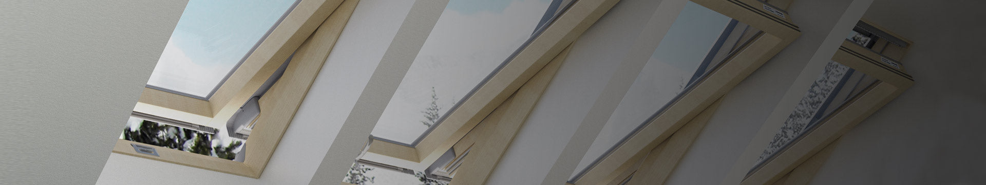 Janelas de Sótão em Madeira de Pinho Envernizado