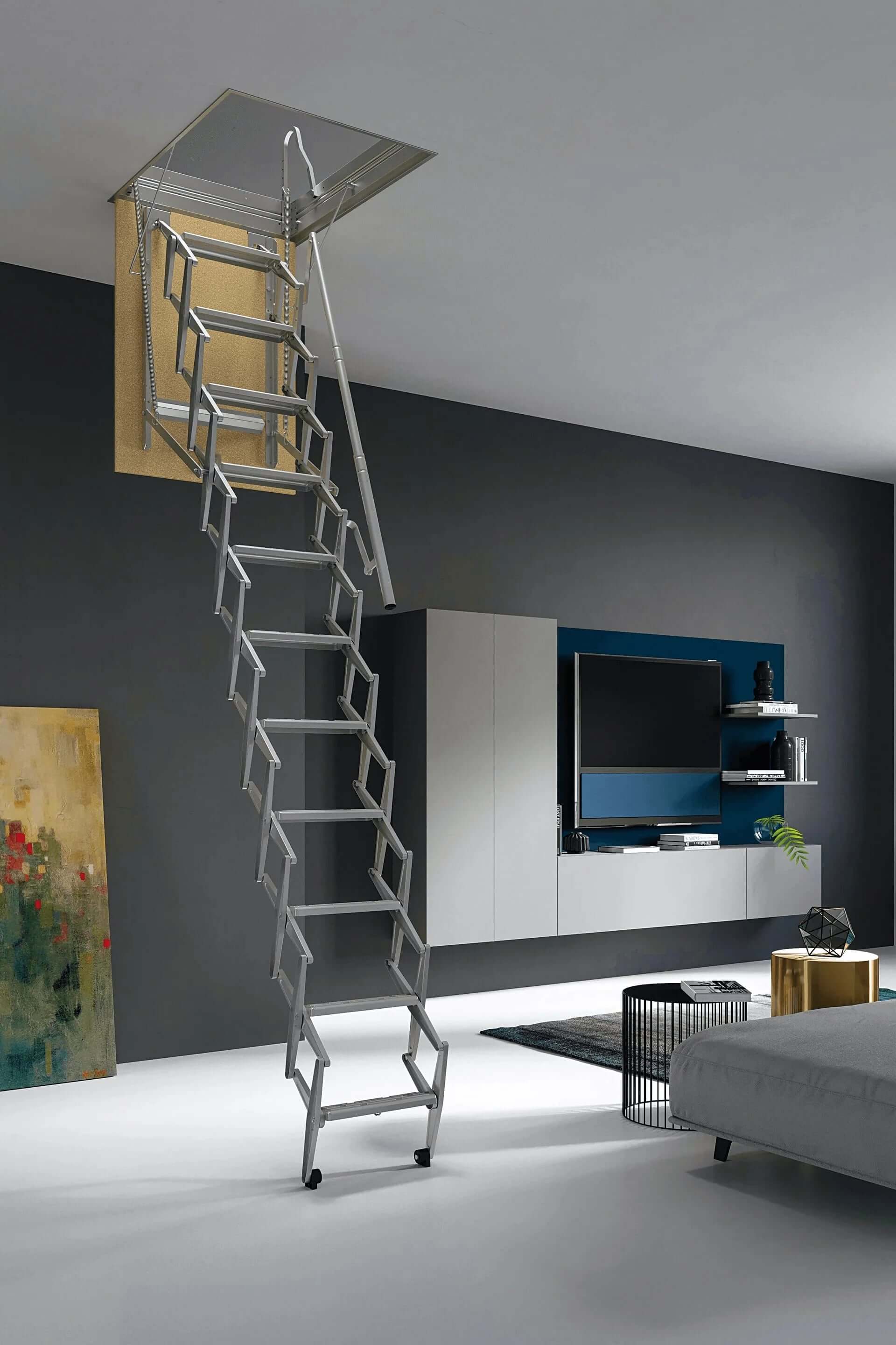 Escadas de Sotão e Terraço