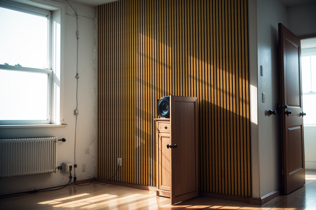 Painel Ripado Acústico ODEM Decowall Carvalho 60x120cm