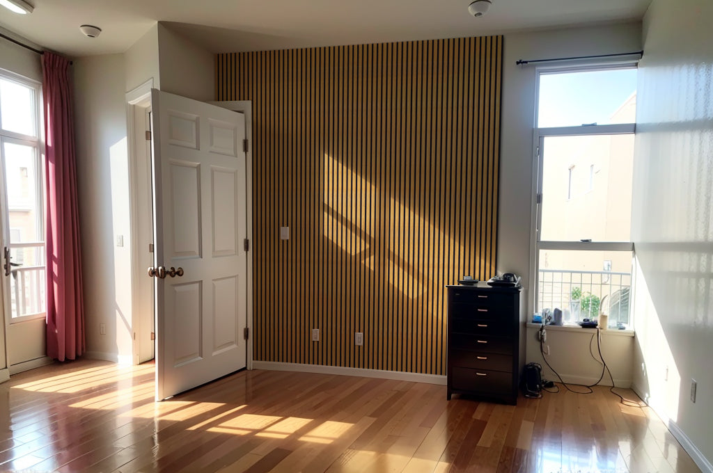 Painel Ripado Acústico ODEM Decowall Carvalho 60x120cm