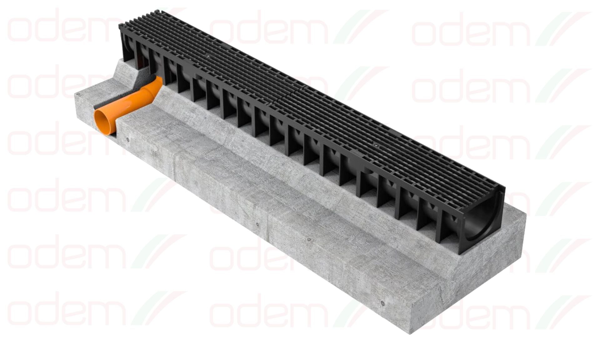 Resistente e funcional. Ideal para sistemas de drenagem e escoamento de água.