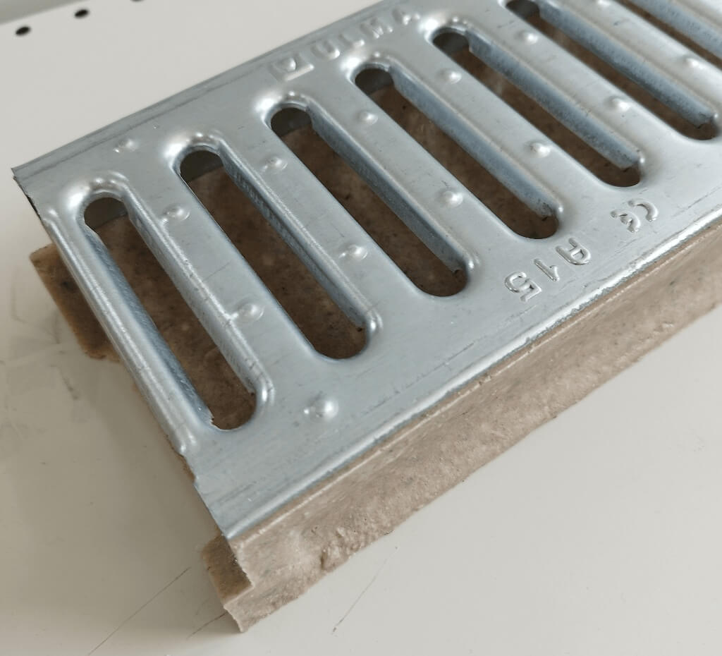 Canal em Betão Polímero Grelha Estampada h 5cm