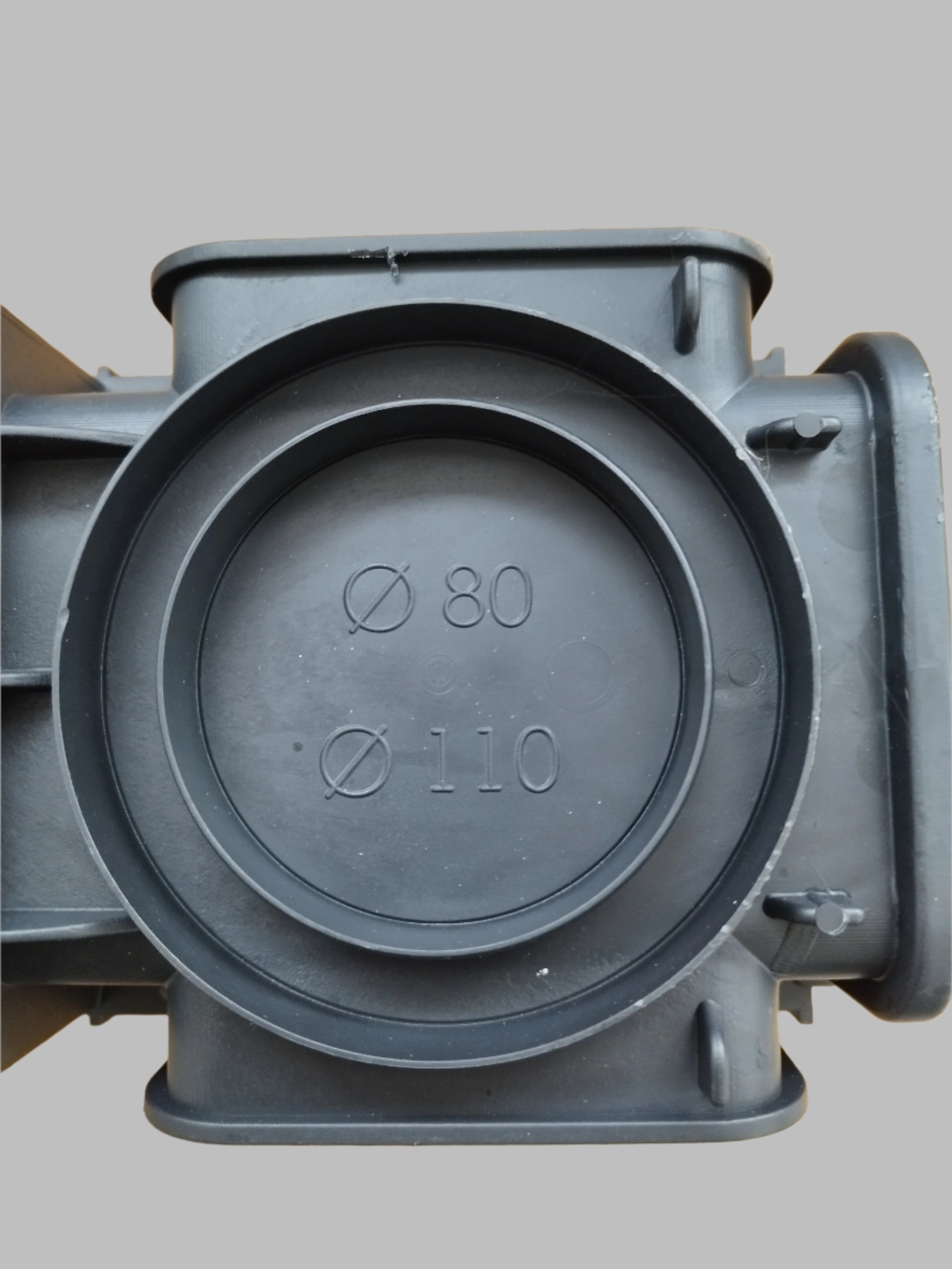 Canal Evolution com Grelha PP  Preta H desde 8.5cm