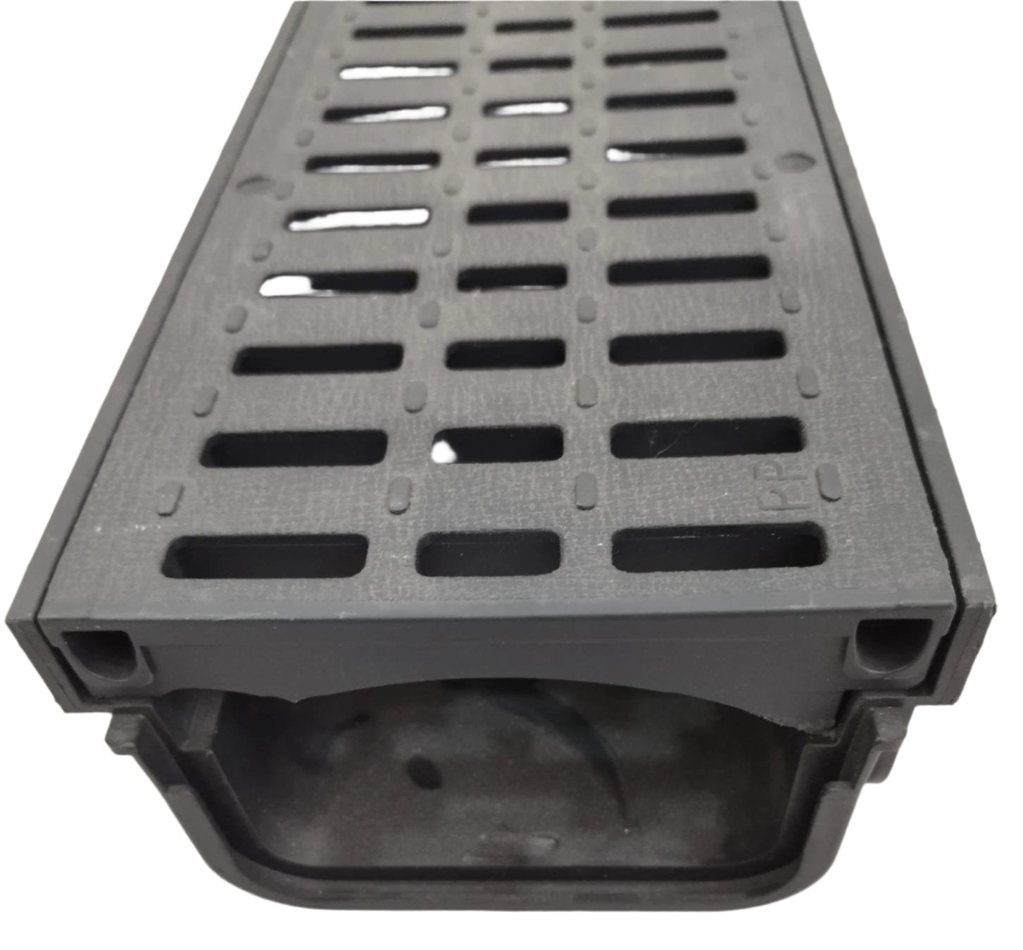 Canal Evolution com Grelha PP  Preta H desde 8.5cm