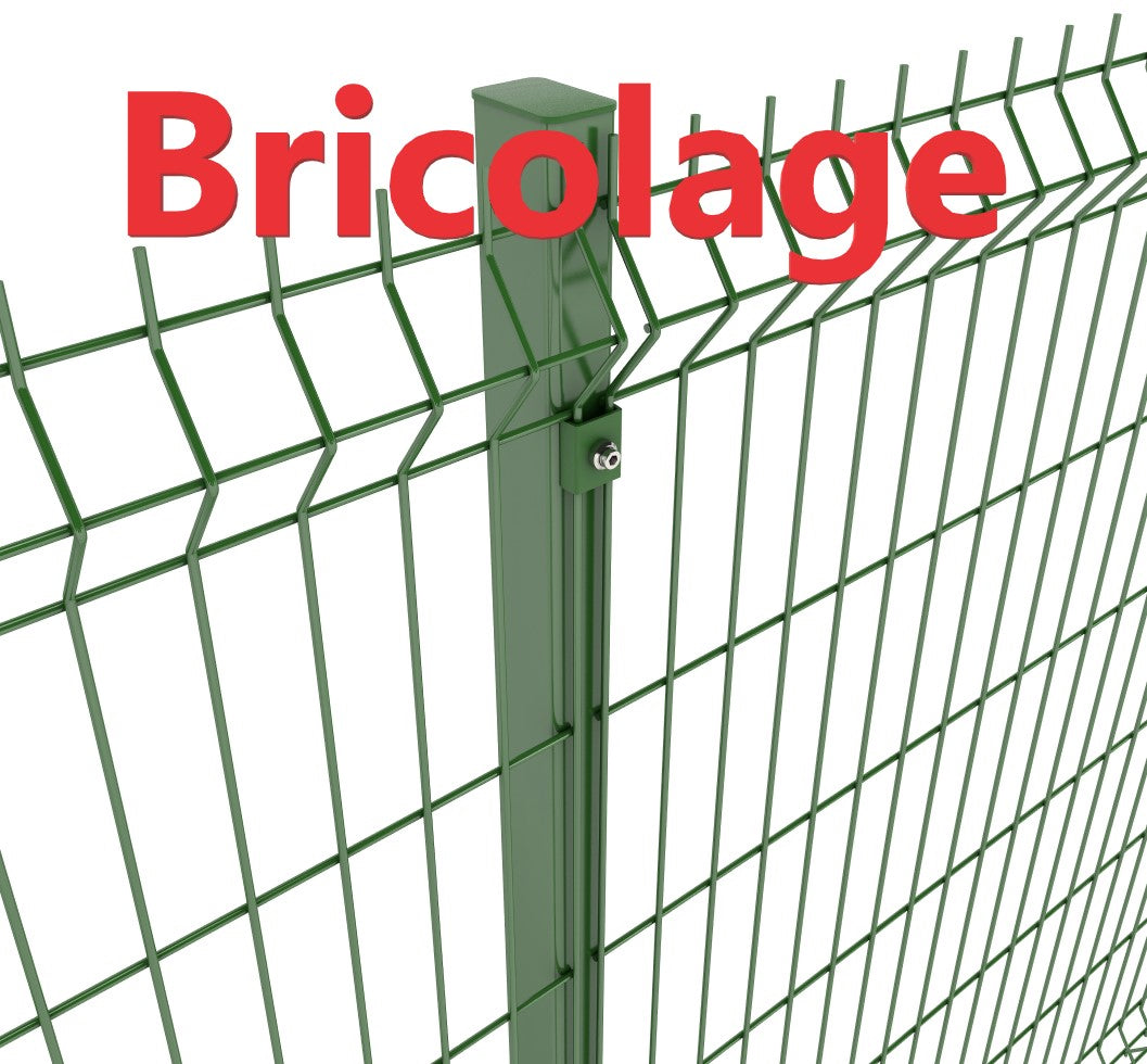 Painel Vedação Verde RAL 6005 - 2m