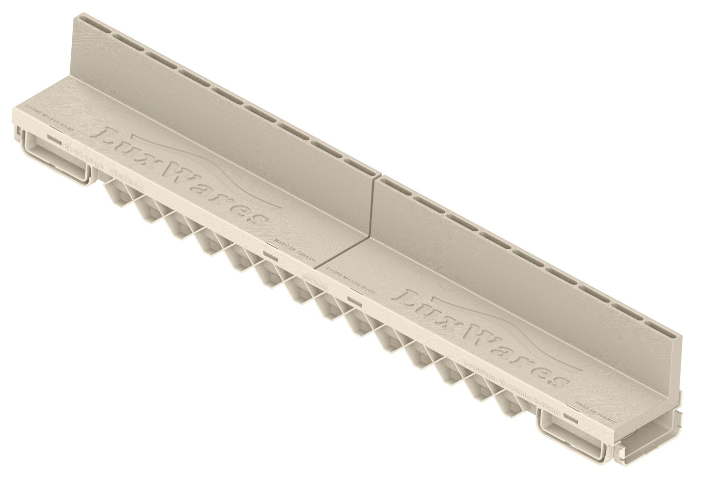 Canal em PP com Grelha Oculta h 6cm