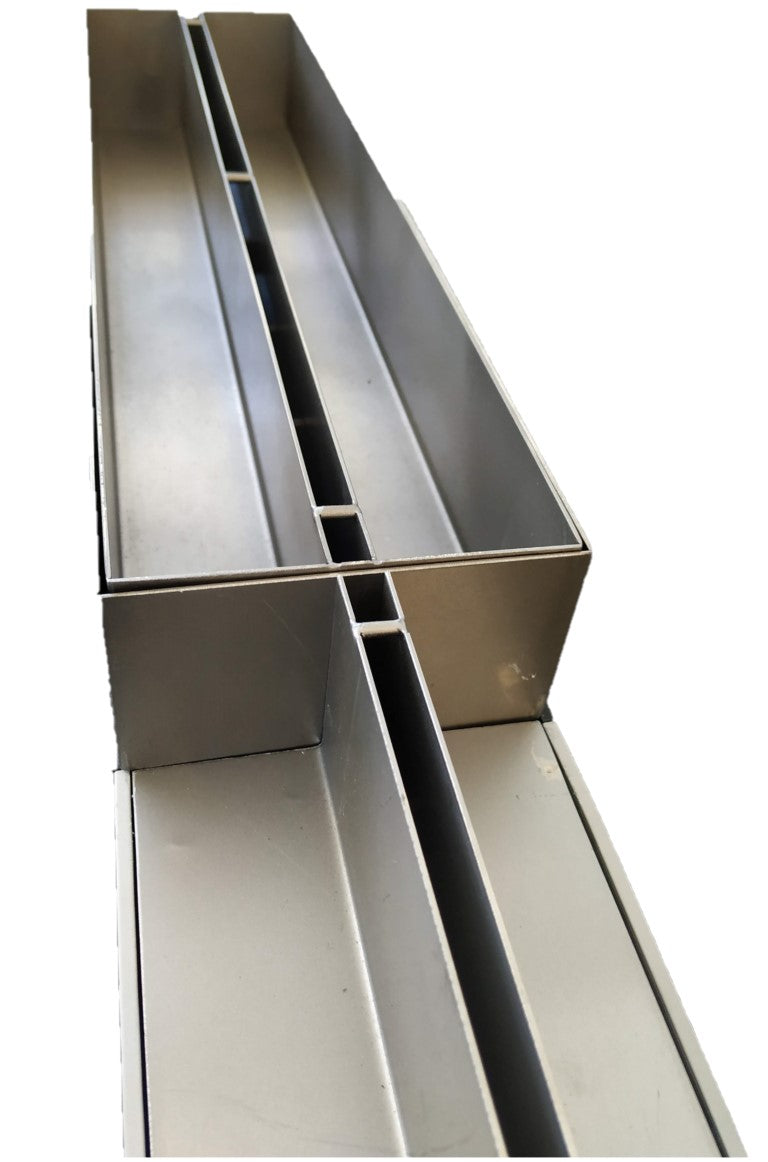 Grelhas Ocultas Galvanizada para Canal Evolution desde h 1.5cm