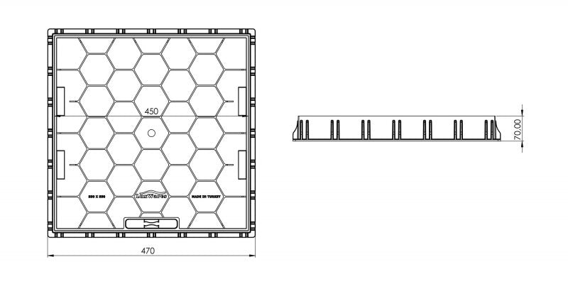Tampa com Aro Rebaixada com Pega