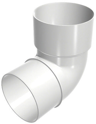 Calha Classic DE387 Bend87white, resistente e durável. Perfeita para sistemas de drenagem e acabamento.