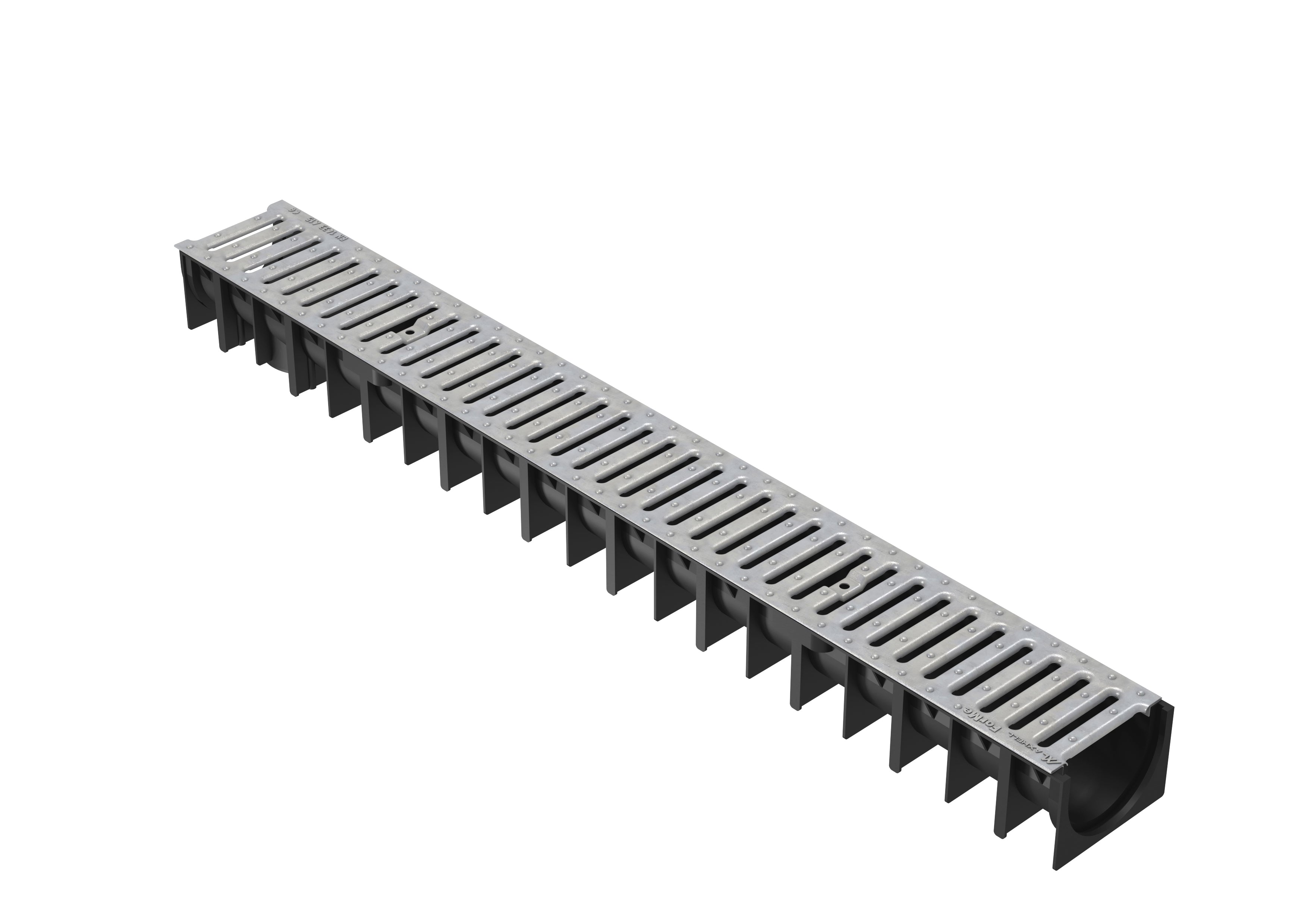 Canal 4ME com Grelha Galvanizada desde Alt. 4.25 cm