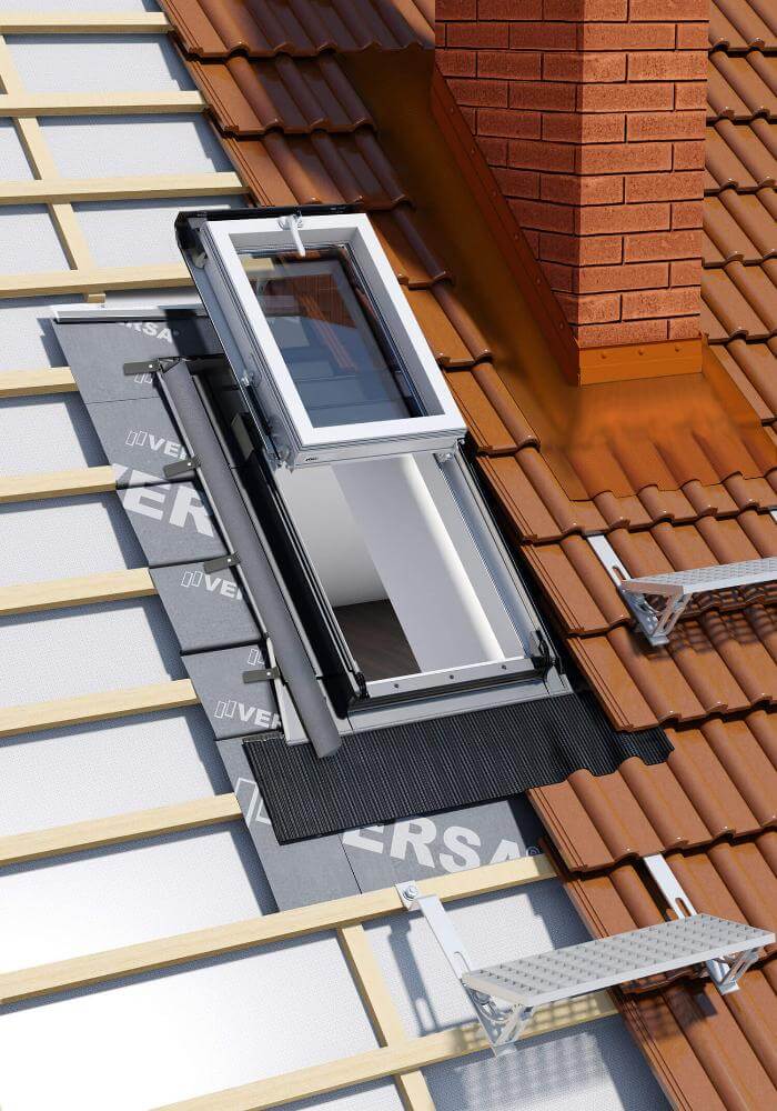 Janela de Sótão em PVC | IGWX+  Abertura Projectante