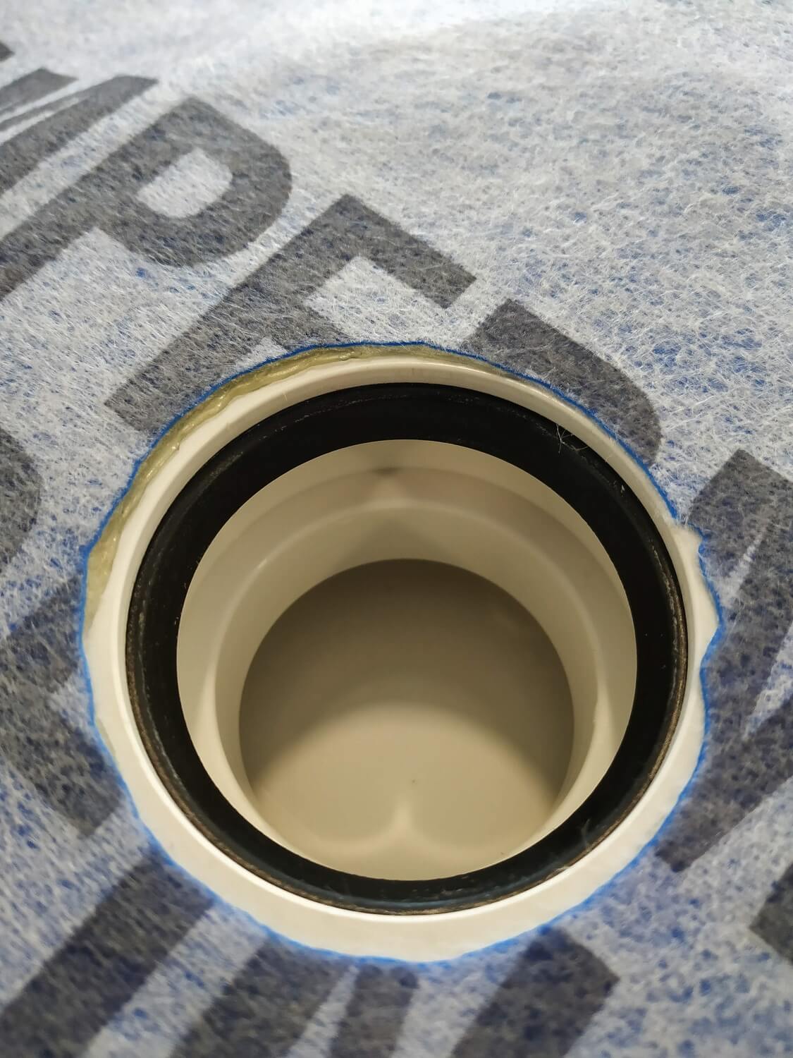 Ralo de Duche com Tampa em Inox com Parafuso e Tela Impermeabilizante