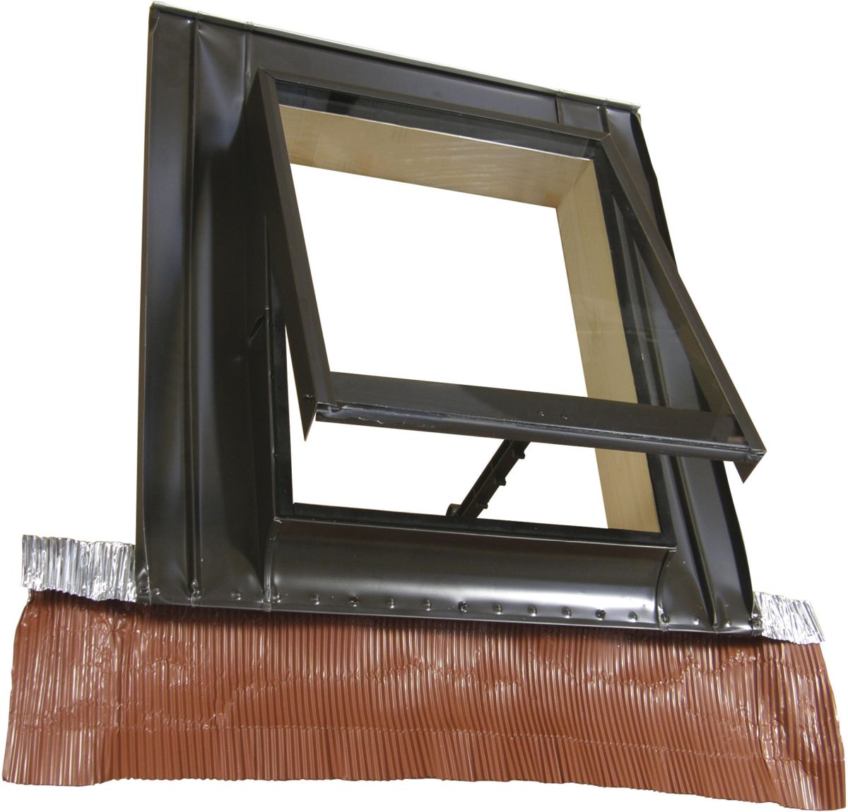 Janela de sótão 530, solução eficiente para iluminação natural e ventilação em telhados.