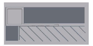 Perfil Jolly Quadrado PVC