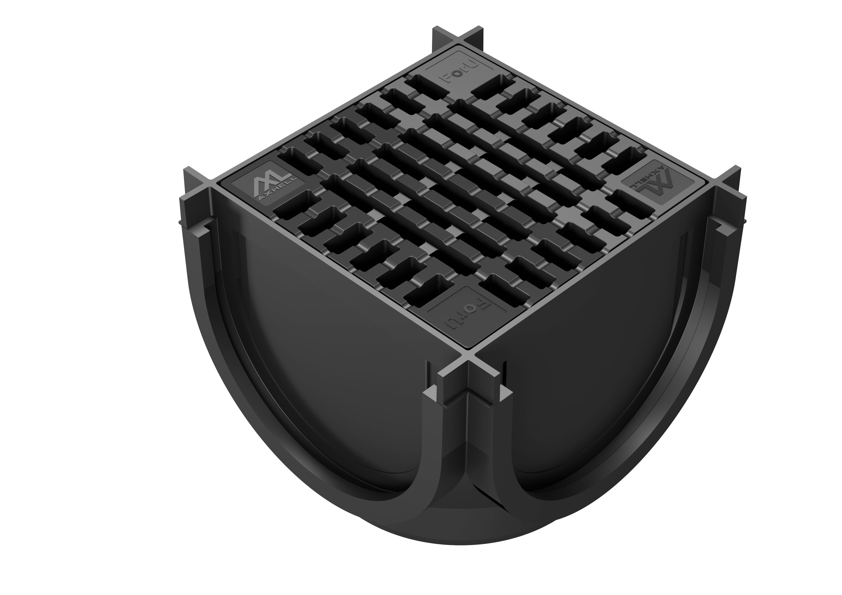 Acessórios  Canal 4YOU com Grelha Plástico