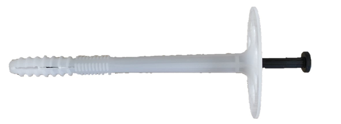 Bucha de fixação total, resistente e segura. Ideal para ancoragem em superfícies sólidas.