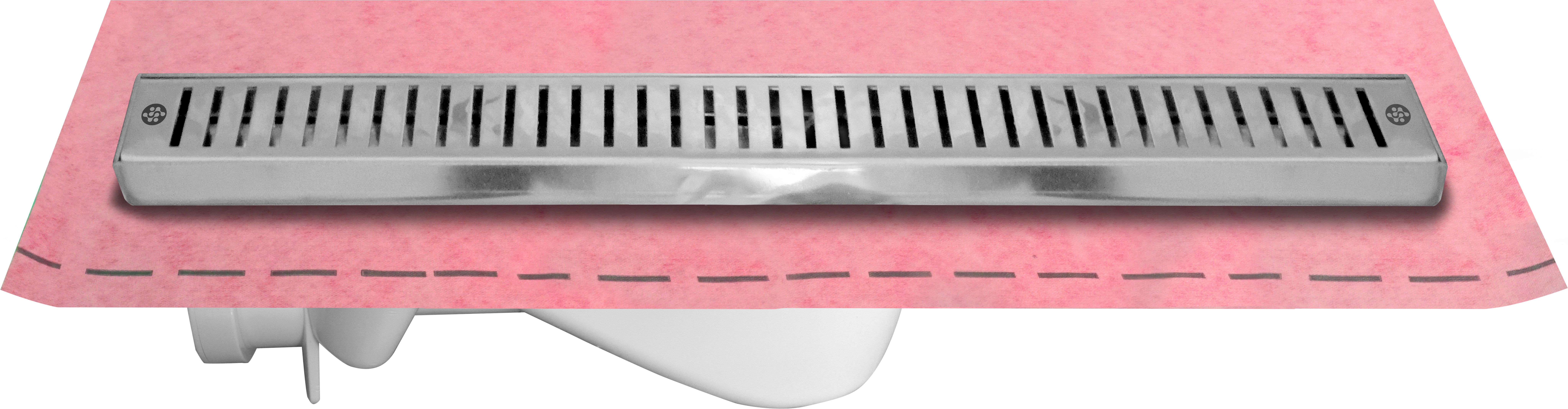 Canal Duche Inox com Grelha Inox