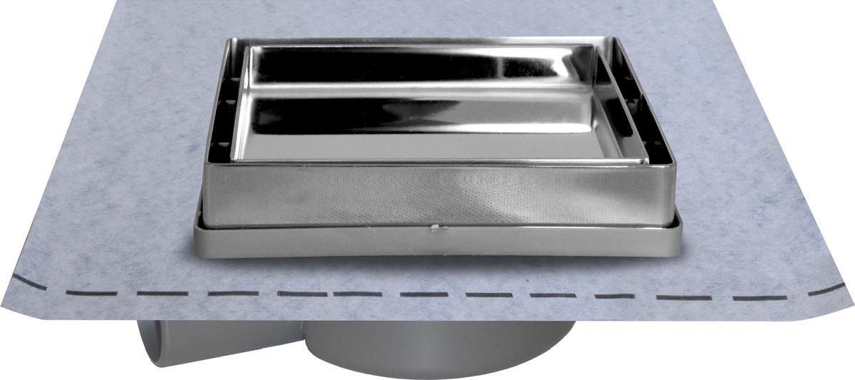 Ralo 13x13 com porta-pastilha, solução discreta e eficiente para drenagem de águas.