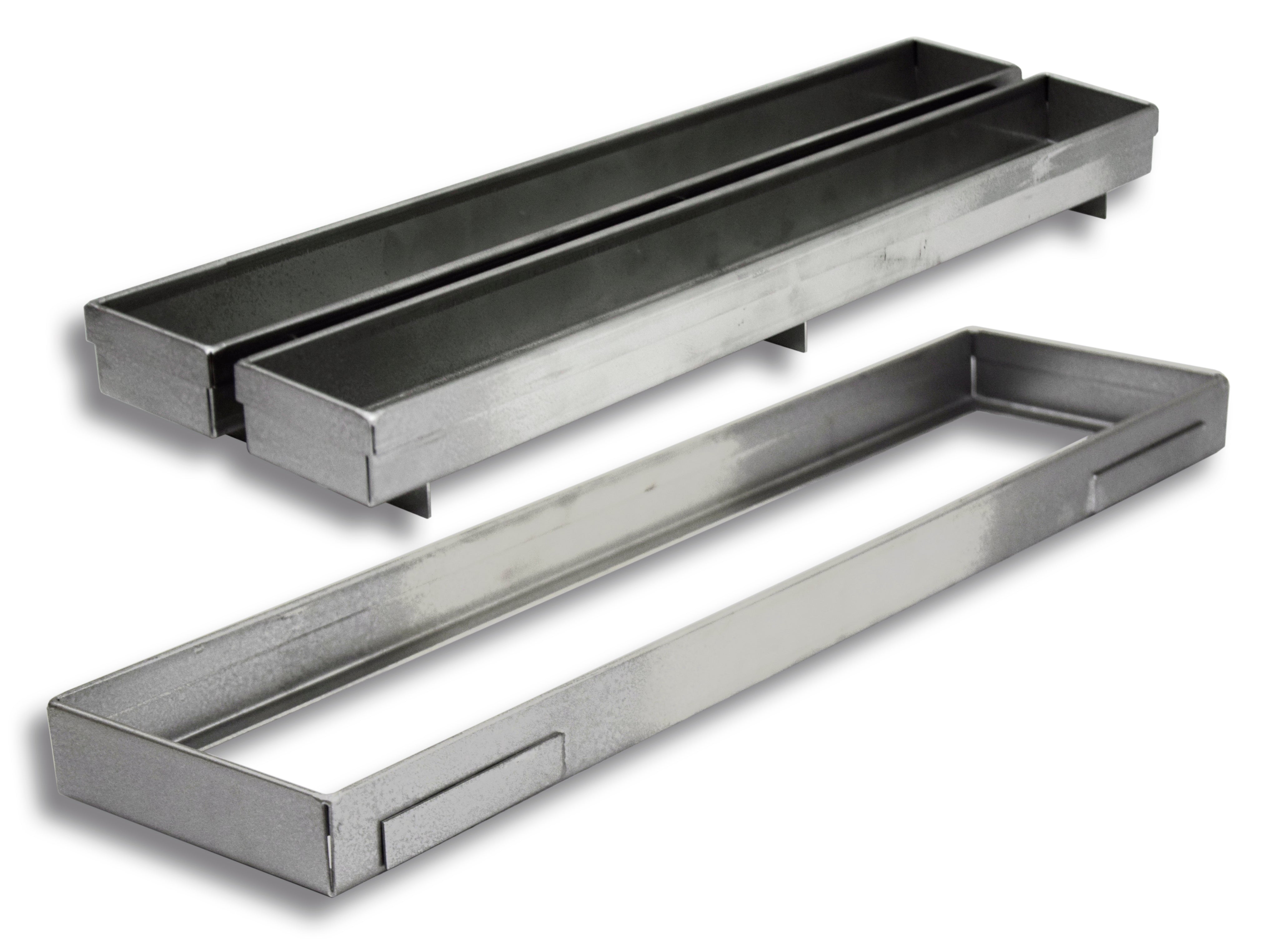 Grelhas Ocultas para Canal Evolution INOX