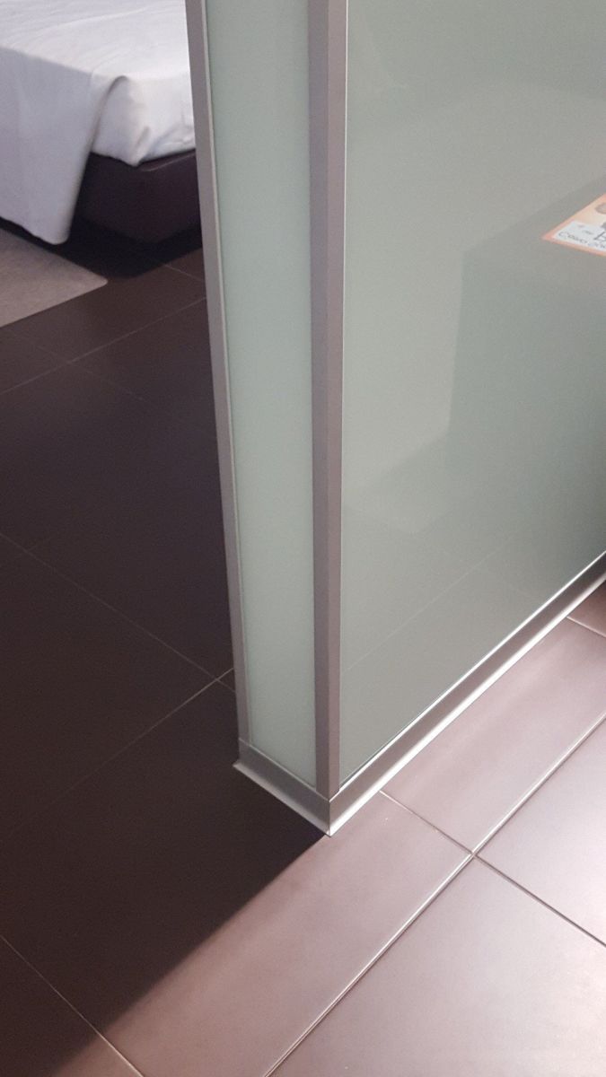 Ródape Aluminio 60mm