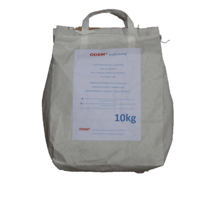 Saco de 10kg, embalagem prática e resistente. Indicado para transporte e armazenamento de materiais.